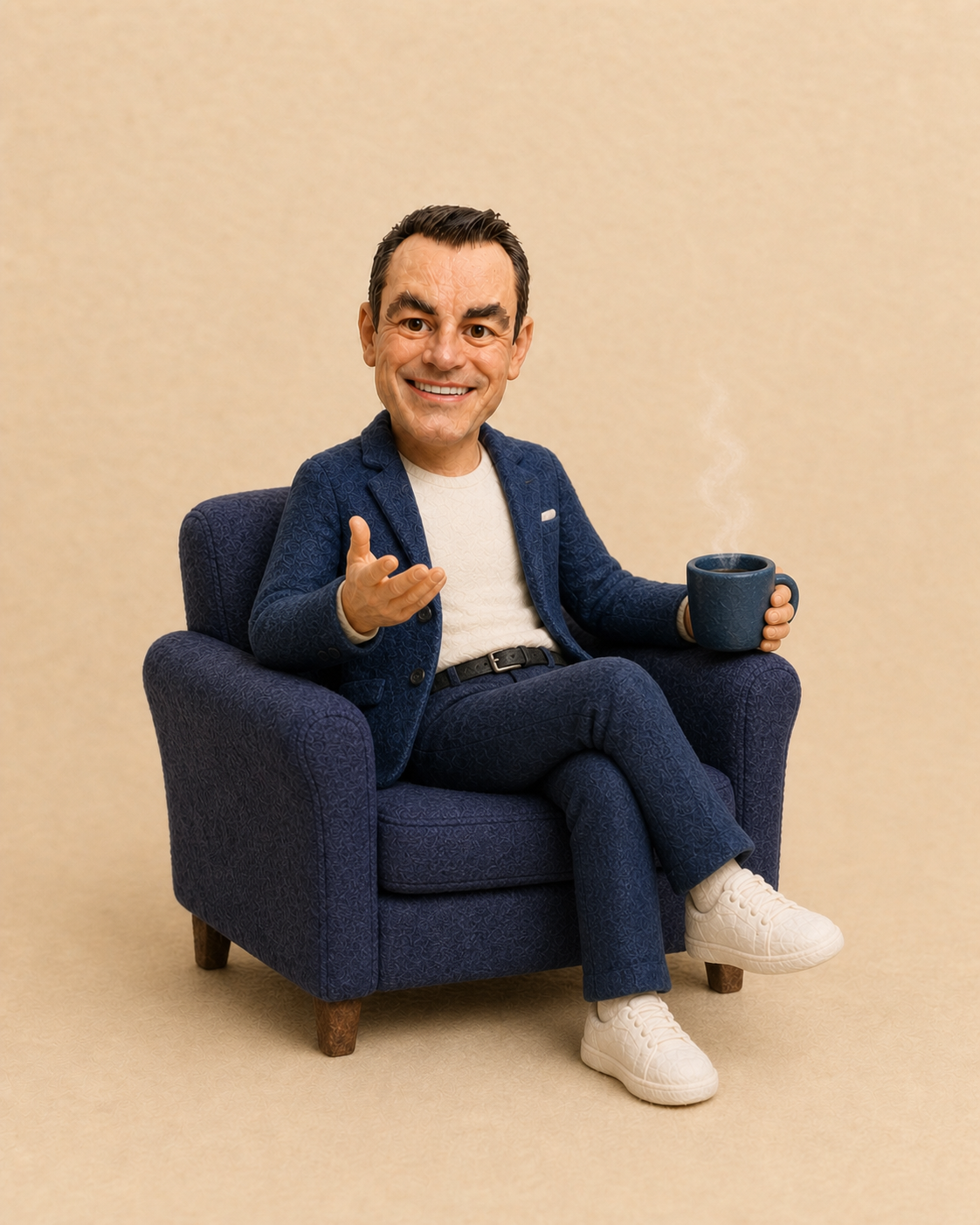 Mini-Mikon erzählt eine Geschichte aus der Arbeitswelt